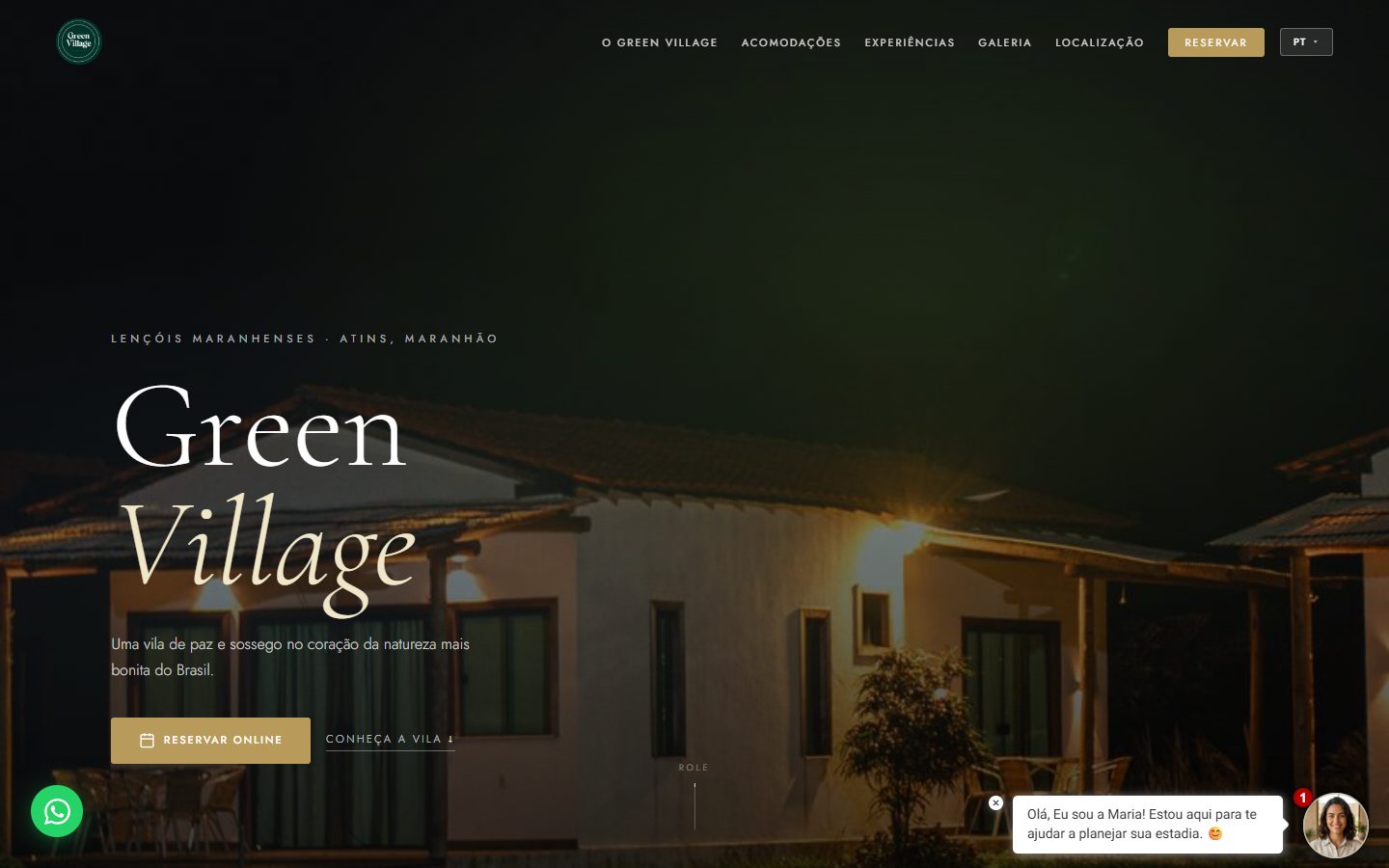 Site Green Village Atins