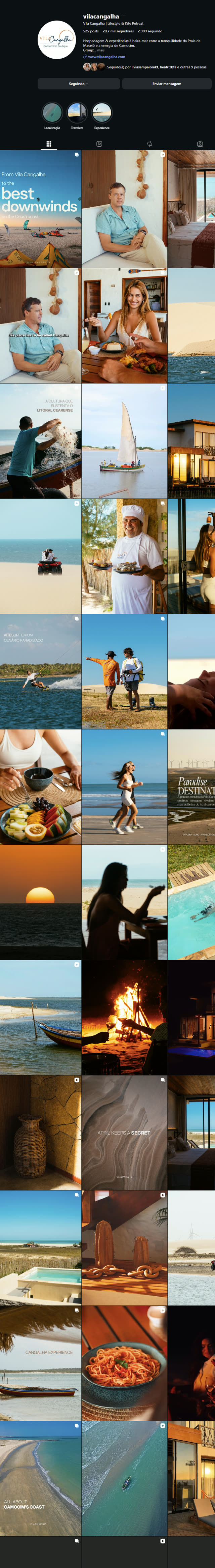 Feed @vilacangalha